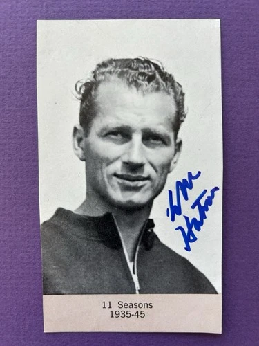 Green Bay Packers NFL HOF End Don Hutson Autograph Signed  2 3/4"X 4 1/2" Photo