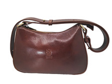 Borsa Vera  Pelle Donna  Colore Marrone Made In Italy Firenze