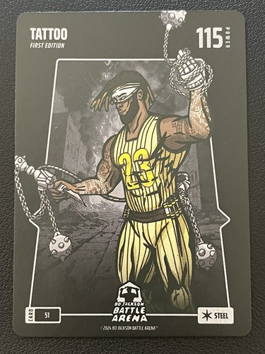 2024 Bo Jackson Battle Arena Fernando Tatis Jr. Tattoo First Edition Steel #51