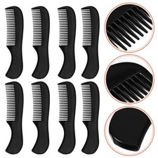 10 Pcs Pocket Beard Comb Mini Mustache Plastic Combs for Men Grooming