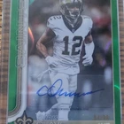 2025 Topps Chrome Chris Olave Chrome Autographs (RAW)