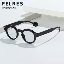 Round Men Women 138mm Reading Glasses Fashion Anti Blue Light Presbyopic Readers