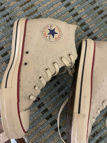 Maglia Converse Chuck Taylor All Star Lux tacco nascosto zeppa twill taglia 9