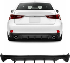 Rear Bumper Diffuser Compatible With 2014-2016 Lexus Is250 Is350 Is200t 4-door O Rear Bumper Diffuser Compatible With 2014-2016 Lexus Is250 Is350 Is200t 4-door O