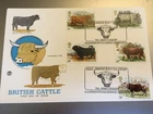 GB STAMPS RARE FIRST DAY COVER 1984 CATTLE STONELEIGH