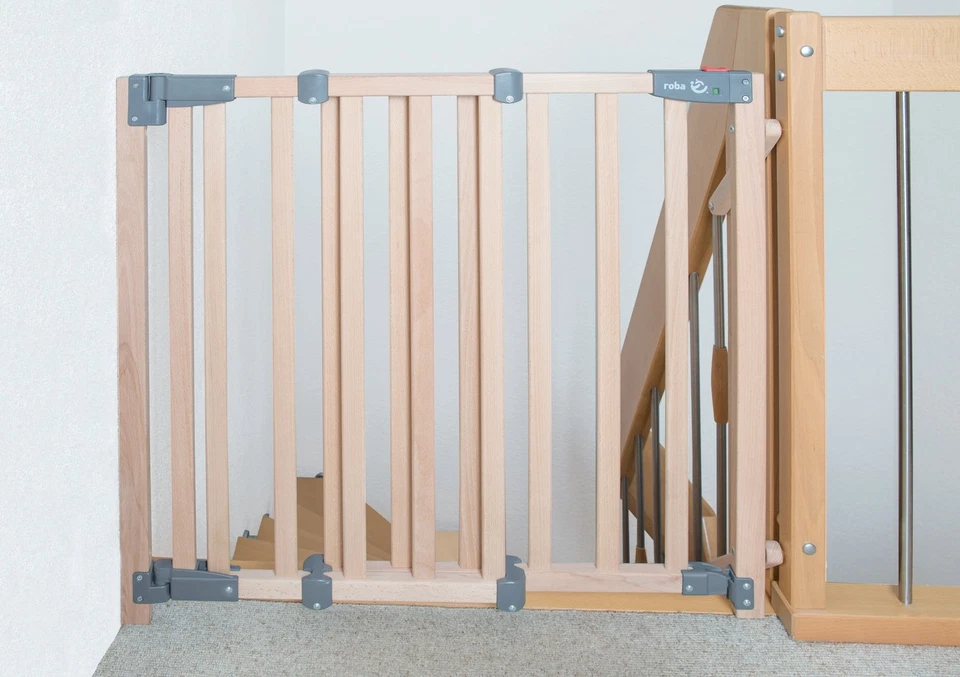 roba Treppenschutzgitter Safety Up – Schutzgitter - 93,5 - 120,5 cm - B-Ware - Bild 4 von 4