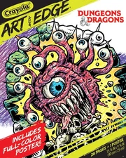 Crayola Art with Edge Dungeons & Dragons Coloring Pages (28pgs), Adult Color...