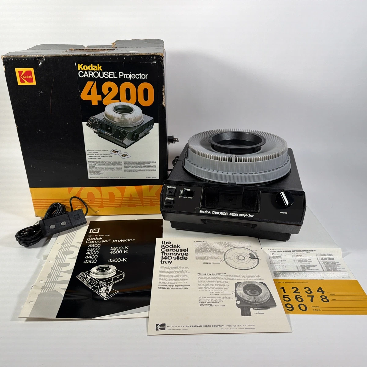 Kodak Carousel 4200 for sale | eBay