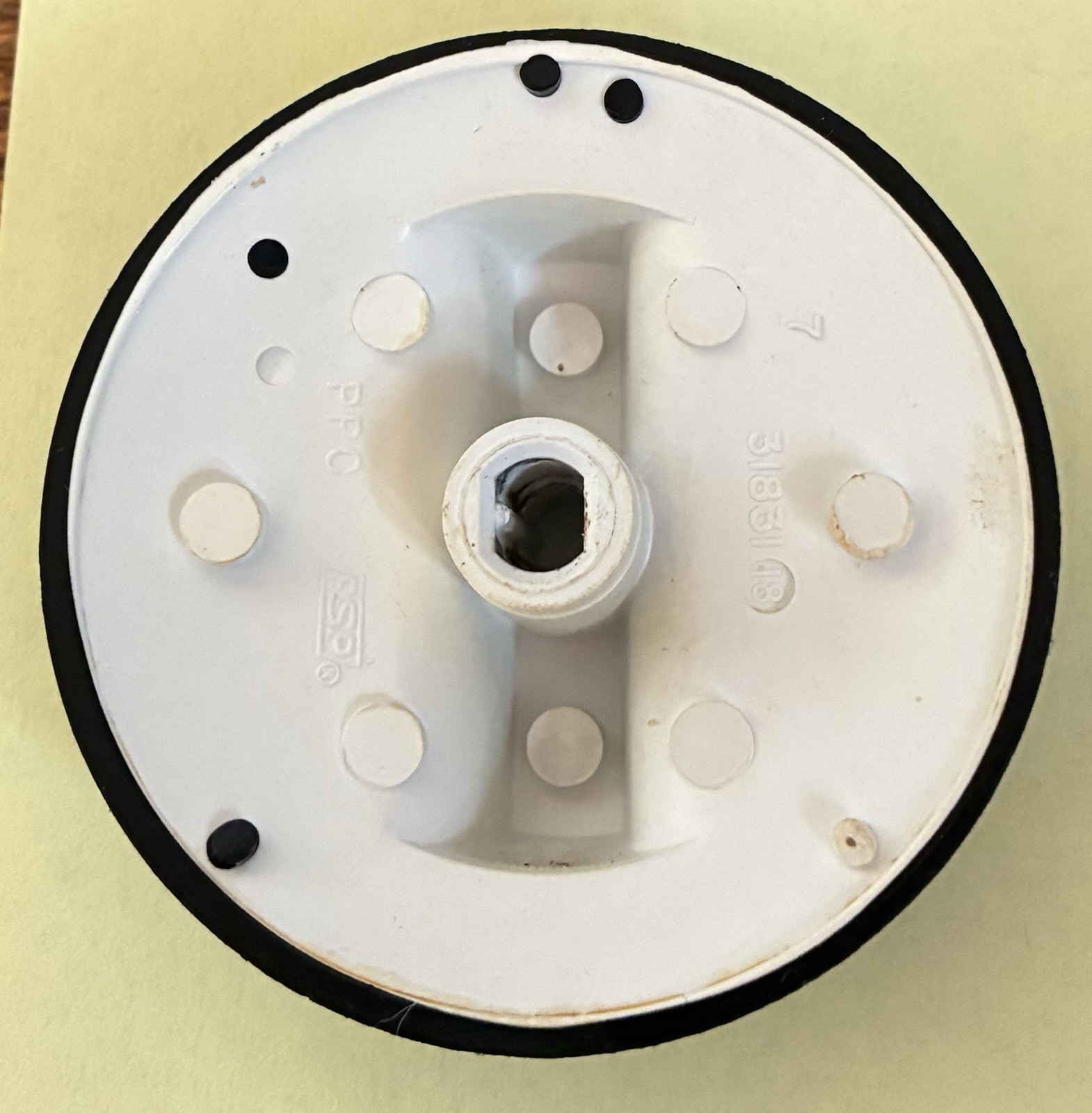 Whirlpool Range Oven Knob, Black  WP3183118  3183118  31831  ASMN