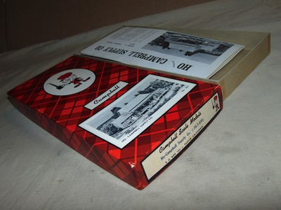#ad CAMPBELL SCALE MODELS HO 363 CAMPBELL SUPPLY CO. UNBUILT KIT BOX $40.00