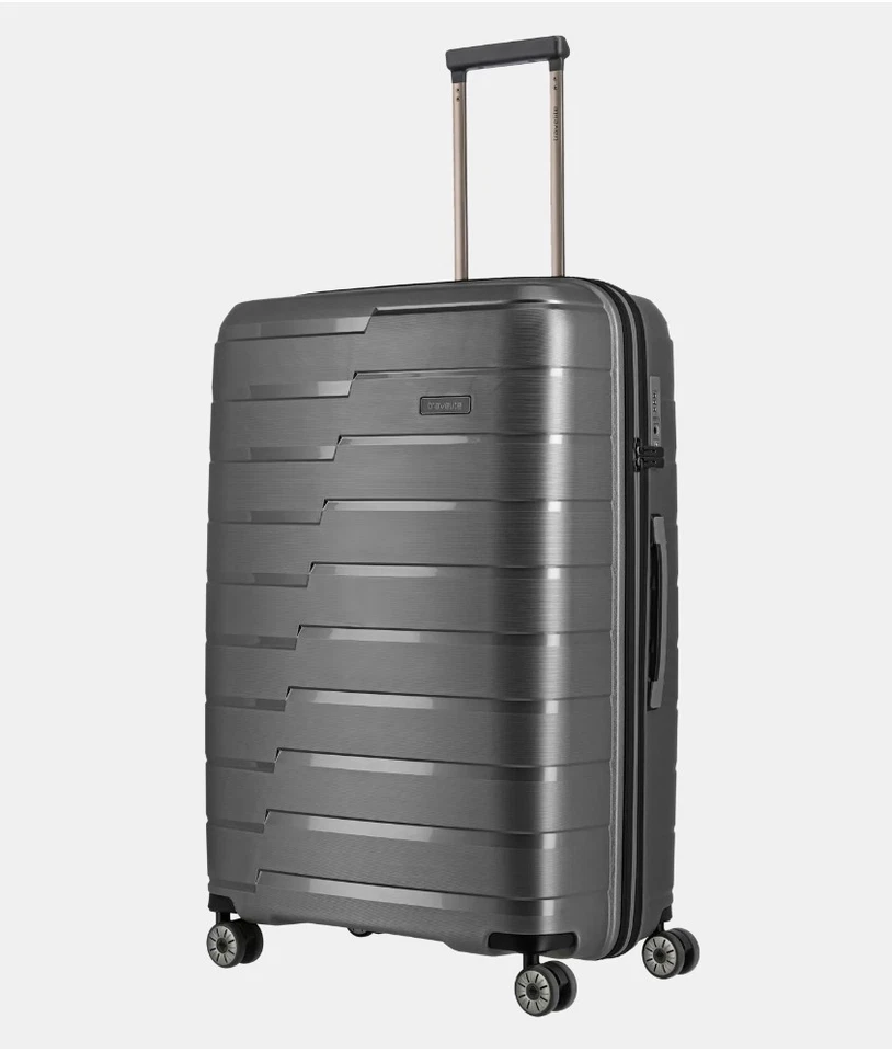 Travelite Trolley Air Base Koffer L (77x51x30), 105L, Anthracite 075349-86 | NEU - Bild 2 von 4