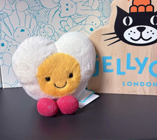Jellycat Amuseables Heart Boiled Egg 2026 Valentine's Day Gift New With Tags