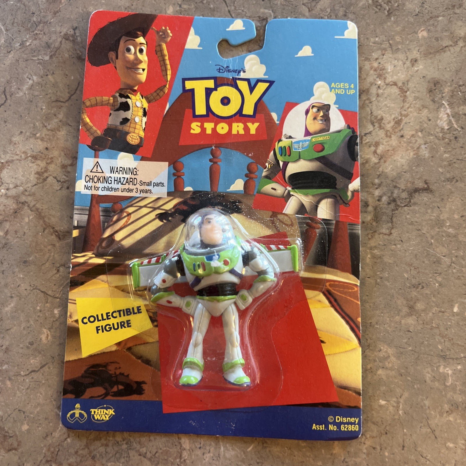 1995 Vintage Disney Toy Story Buzz Lightyear Collectible Figure Action