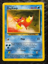 Magikarp 47/82 Base Set Series Team Rocket Uncommon Basic Pokemon Card 2000 NM