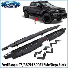 estribos laterales estribos para Ford Ranger doble cabina T6 T7 T8 2012-21