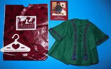 HTF LNIB Pleasant Comp 1995 Addy Green Winter Coat in Bag American Girl Doll