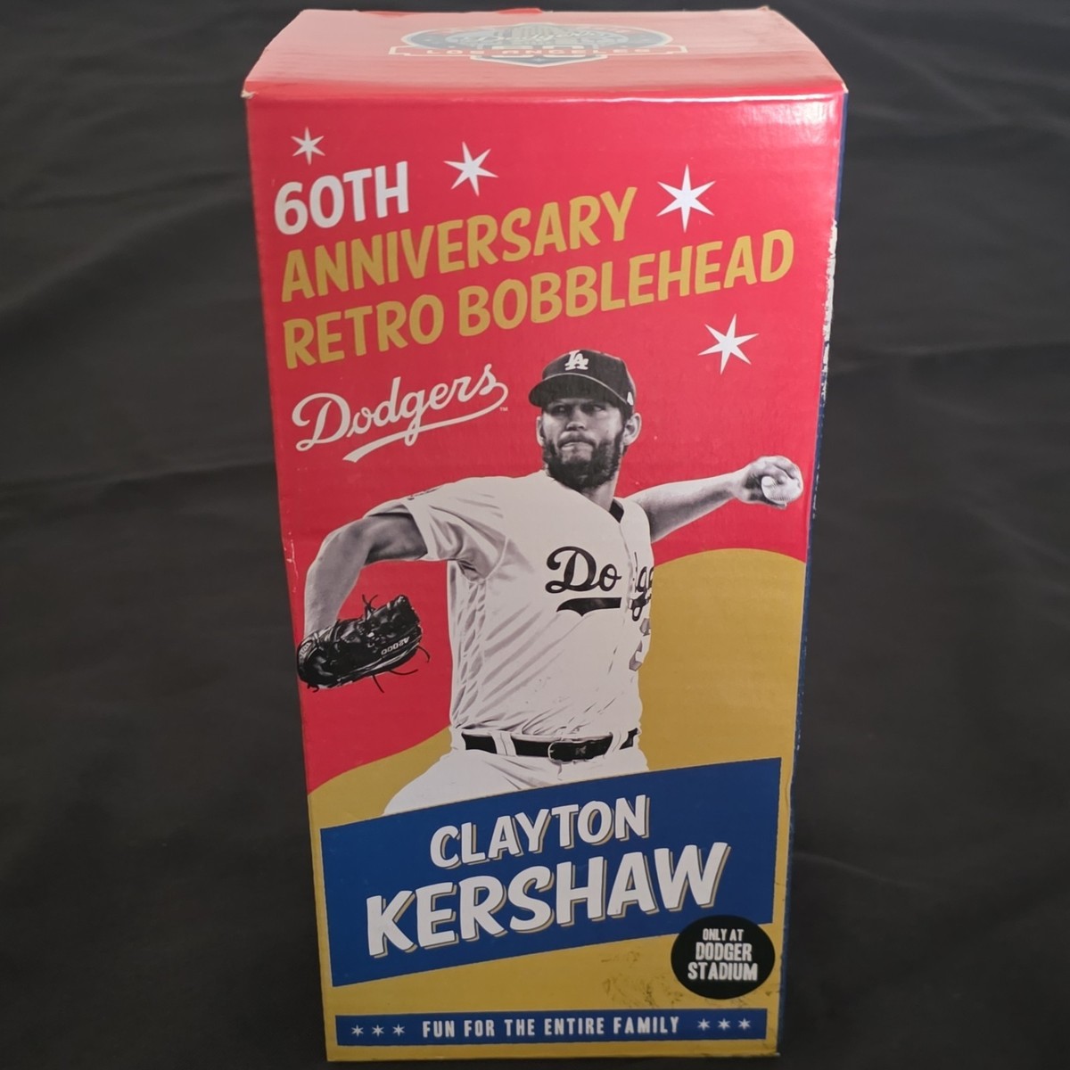 Dodgers - Kershaw 60th Retro Bobblehead