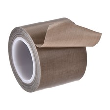 Heat Resistant Tape High Temperature PTFE Film Adhesive 50mm W 10m 33ft L Brown