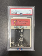 1961 Fleer Elgin Baylor #46 In Action PSA 5