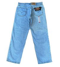 Vintage New NWT Deadstock LEVIS 550 Jeans Mens 40x30 Blue MADE IN USA Relaxed