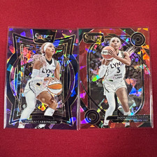 DiJonai Carrington WNBA Lynx Panini Select 2025 Prizm 2 Card Numbered Lot