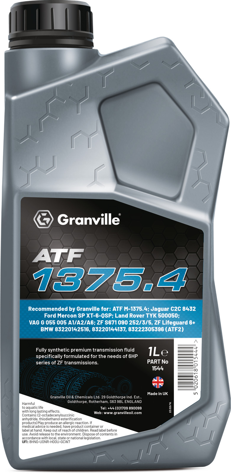 Atf 1375.4 F.Synth Trans Fluid 1L Granville 1544