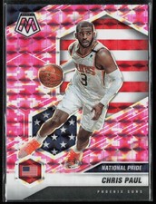 2020-21 Mosaic Chris Paul 251 Base Camo Pink