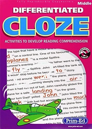 Differentiated Cloze: Middle: Activities to Develop Reading Comprehension...