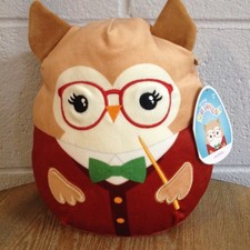 2021 Jaydelle Squishmallows The Teacher Owl Plush - 8" - NWT - FREE SHIPPING