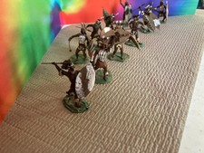 1/32 scale Zulu War Call to Arm Zulu warrior conversions painted plastic Lot C3
