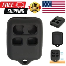 Replacement for New Silicone Cover Protective Case for 4 Button Remote Key Fo...