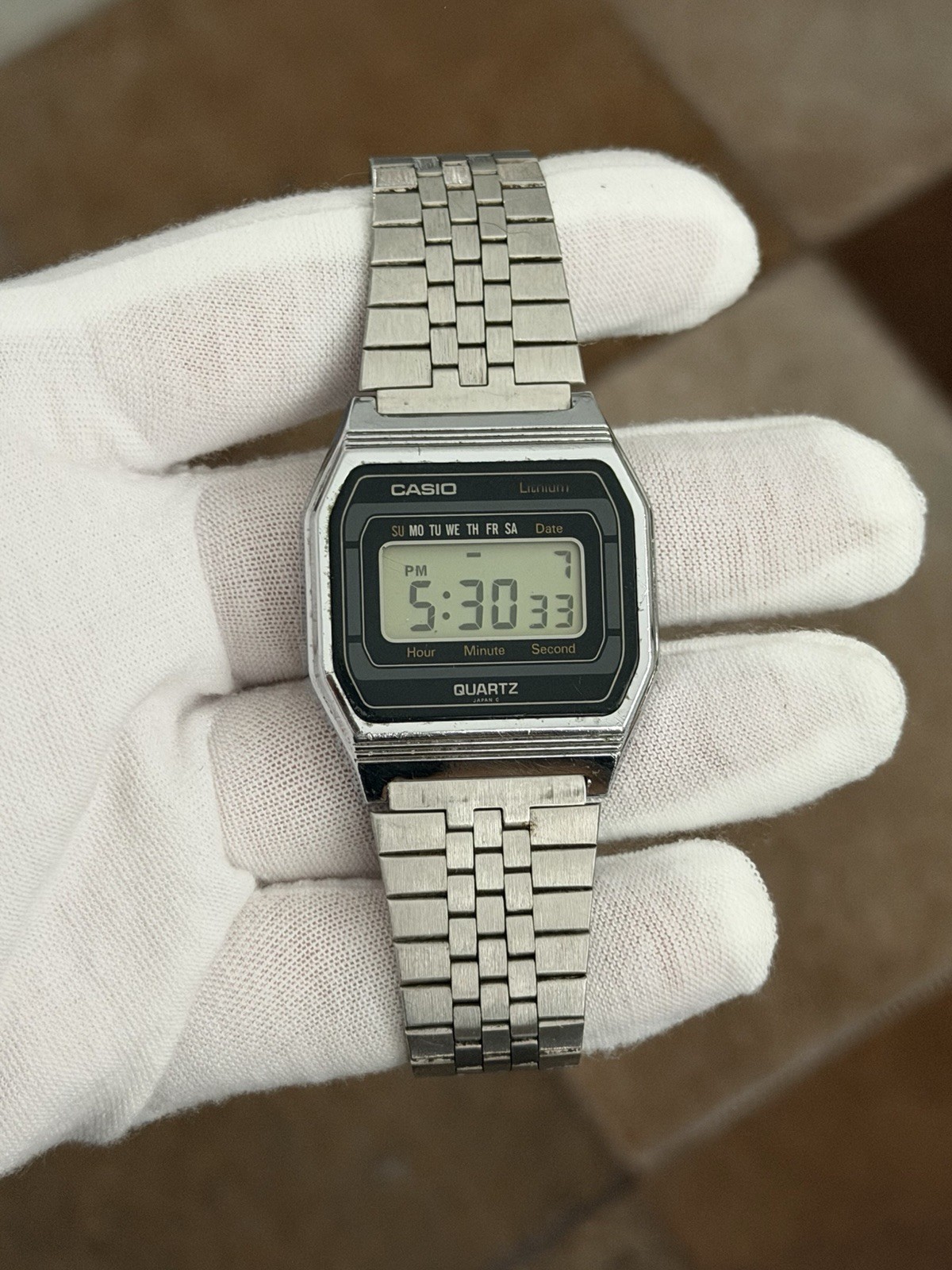 1980s Digital Vintage JDM B817 155 Casio Module Sports Men’s Watch Rare - vintagewatches.pk