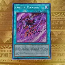 Chaotic Elements ALIN-EN067 Alliance Insight 1st Edition Yugioh TCG