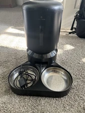 Petlibro Black 5L  Double Food Tray Granary Automatic Pet Feeder