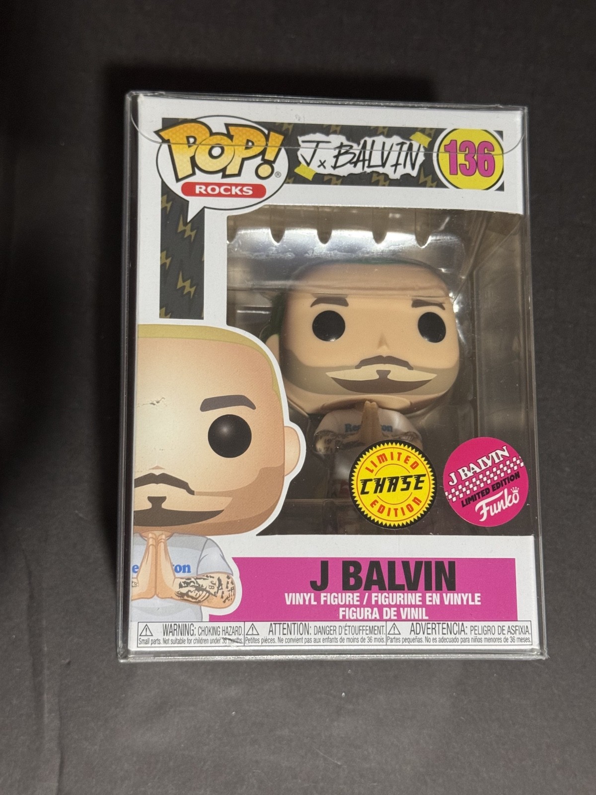 J Blavin Limited Edition Chase Funko Pop #136 Green Hair W Box Protector