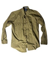 Givenchy Men s Button Up Shirt Green Vintage Rare Medium