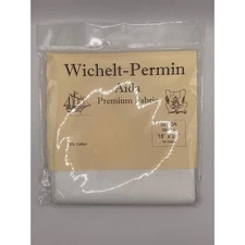 Wichelt-Permin Aida premium fabric white 18x25" cotton