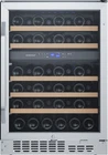 EdgeStar CWR462DZ 24"W 46 Bottle Built-In Dual Zone Wine Cooler - Stainless