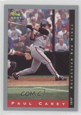 1993 Classic Best Minor League Paul Carey #65 2u3