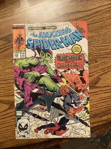 Amazing Spider-man #312 FN/VF McFarlane Green Goblin Vs Hobgoblin 1989 Marvel