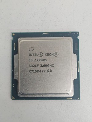 Intel Xeon E3-1270V5 Processor 3.60GHz SR2LF X715D477 Tested.