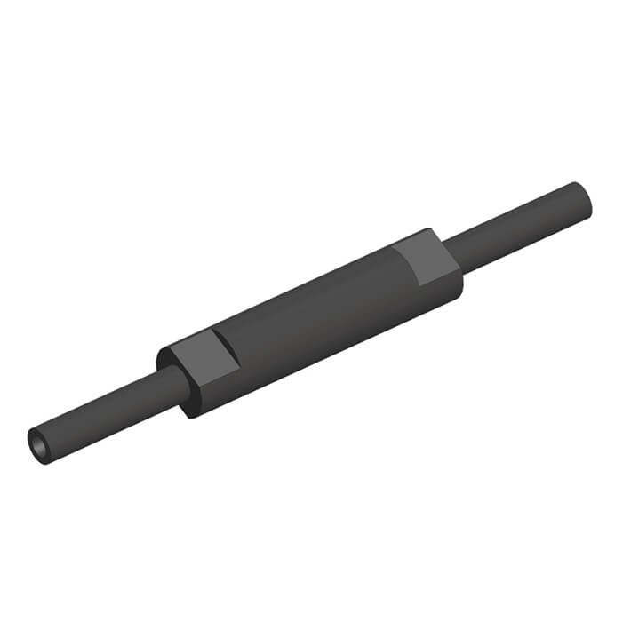 Corally Wheelie Bar Wheel Axle Steel 1 Pc