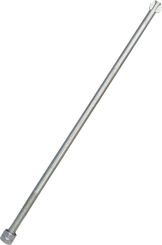 1/4inch x 212mm Caixa Rod, Chrome, Contemporanea, Drum Parts at Hobgoblin Music