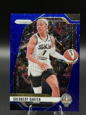 2024 Panini Prizm WNBA #66 Chennedy Carter Blue Velocity Prizm Free Ship NM+