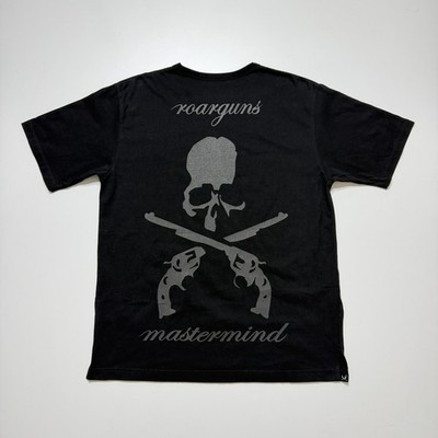 Mastermind Japan Roarguns Logo Short Sleeve T-Shirt Mens 1 Small Black Rare