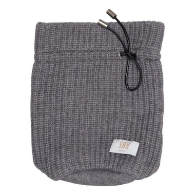 SØR, Stoffbeutel, Unisex (Erwachsene), Kaschmir/Merinowolle, Grau, 17, 5 #EAe