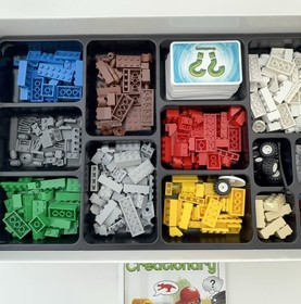 LEGO &bull; Creationary &bull; Buildable Game &bull; 3844 Instruction Manual &bull;  100% Complete