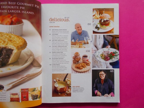 ABC Delicious Magazine Issue 72 June 2008 - Valli Little Rick Stein Kylie Kwong - Picture 2 of 5