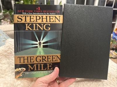 Beautiful Stephen King THE GREEN MILE w/ Slipcase New 1997 Never Read