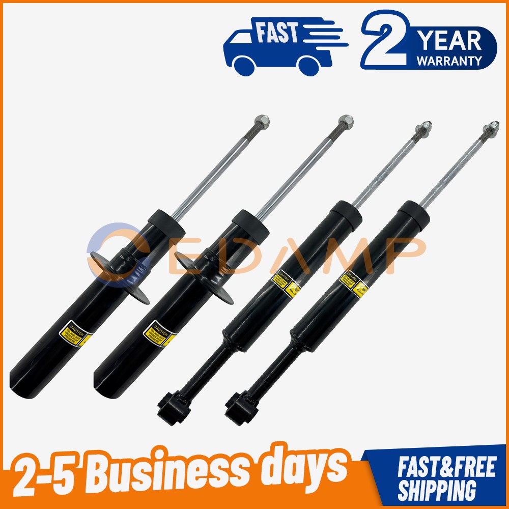 Full Set Front Rear Left Right Shock Absorbers For Maserati Ghibli AWD 2014-2019